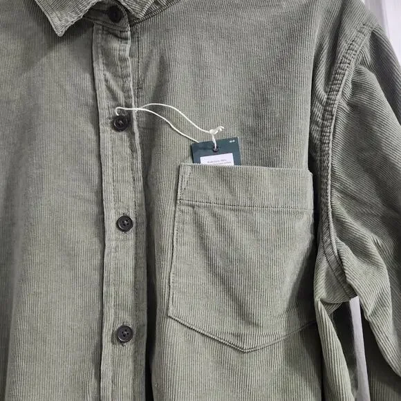 ❤️NWT❤️ Alpine Design Olive Men's Casual Button Down Shirt - Picture 5 of 14